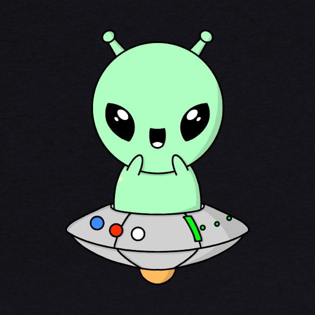 Kawaii Alien by Davbel